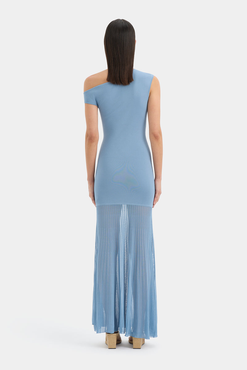 Indigo Twist Dress