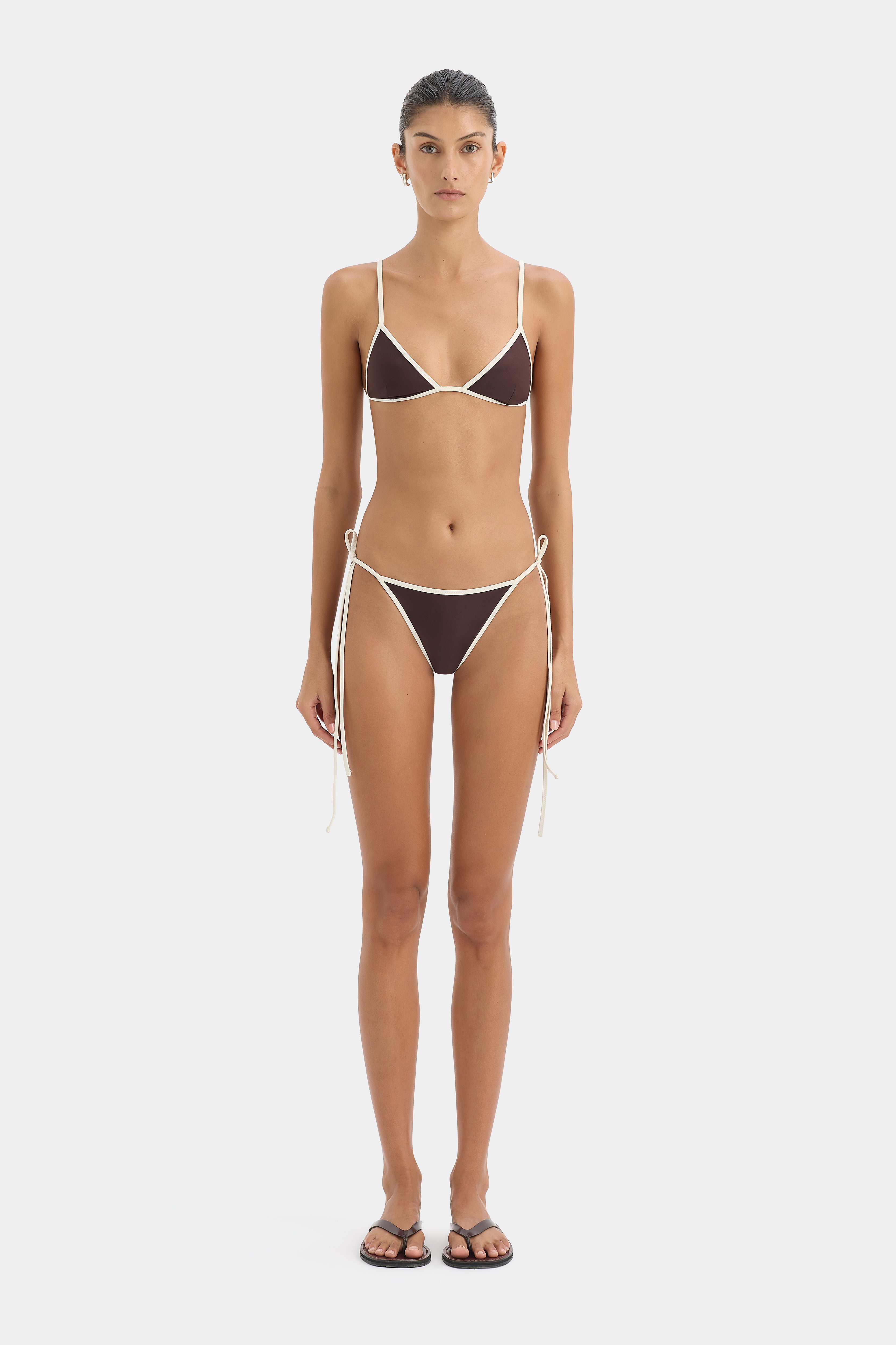 Ari Reversible Tie Triangle Top