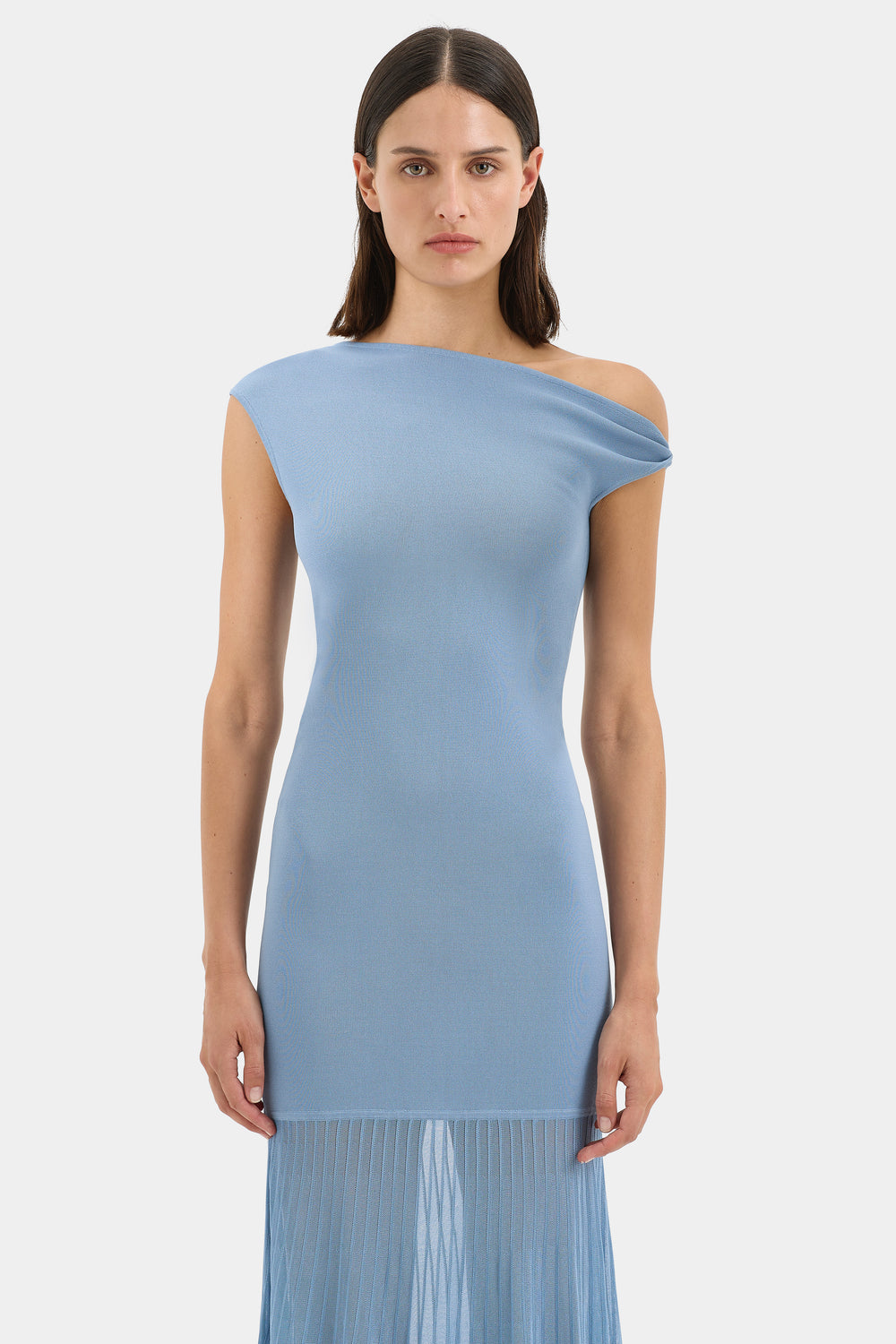 Indigo Twist Dress