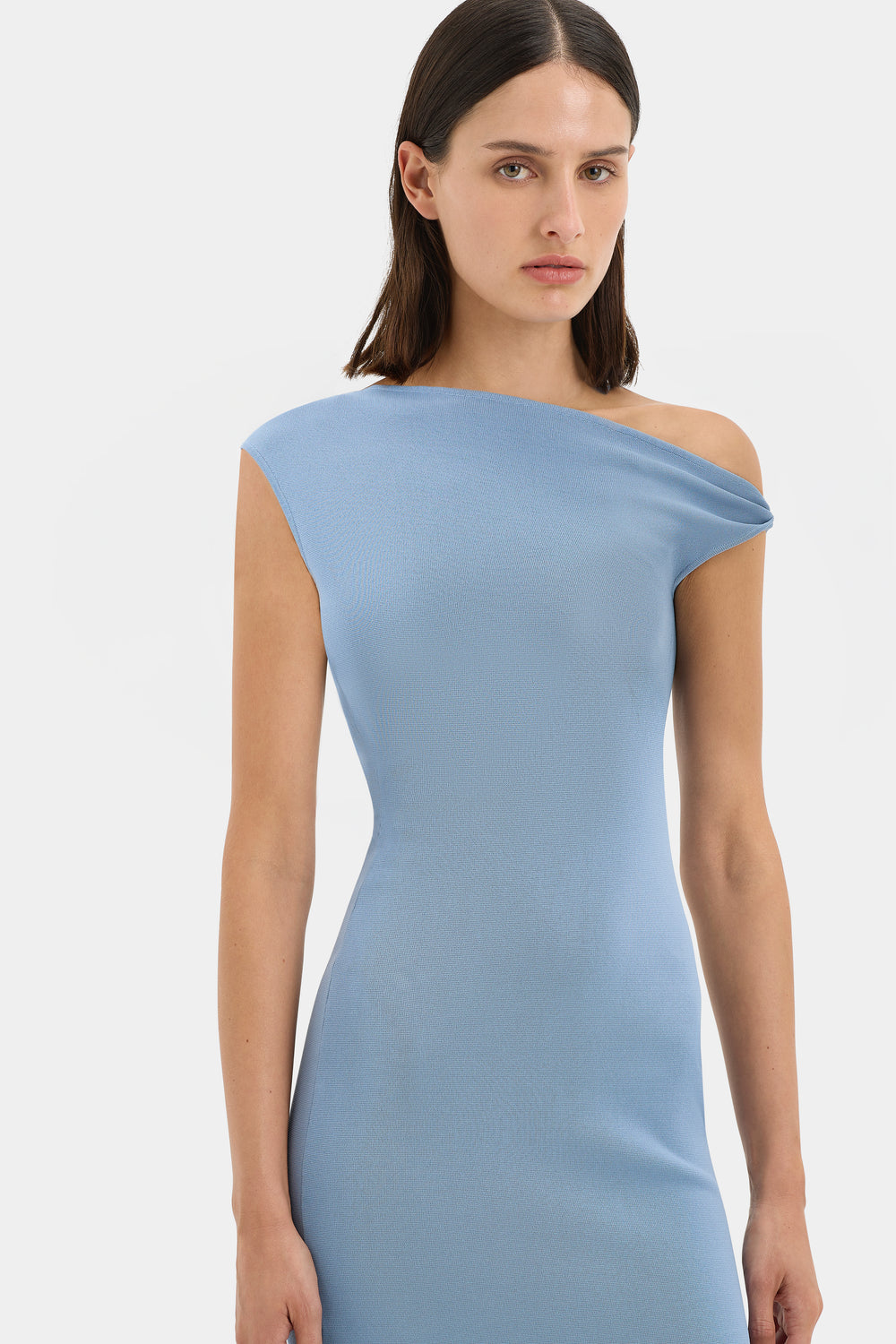 Indigo Twist Dress