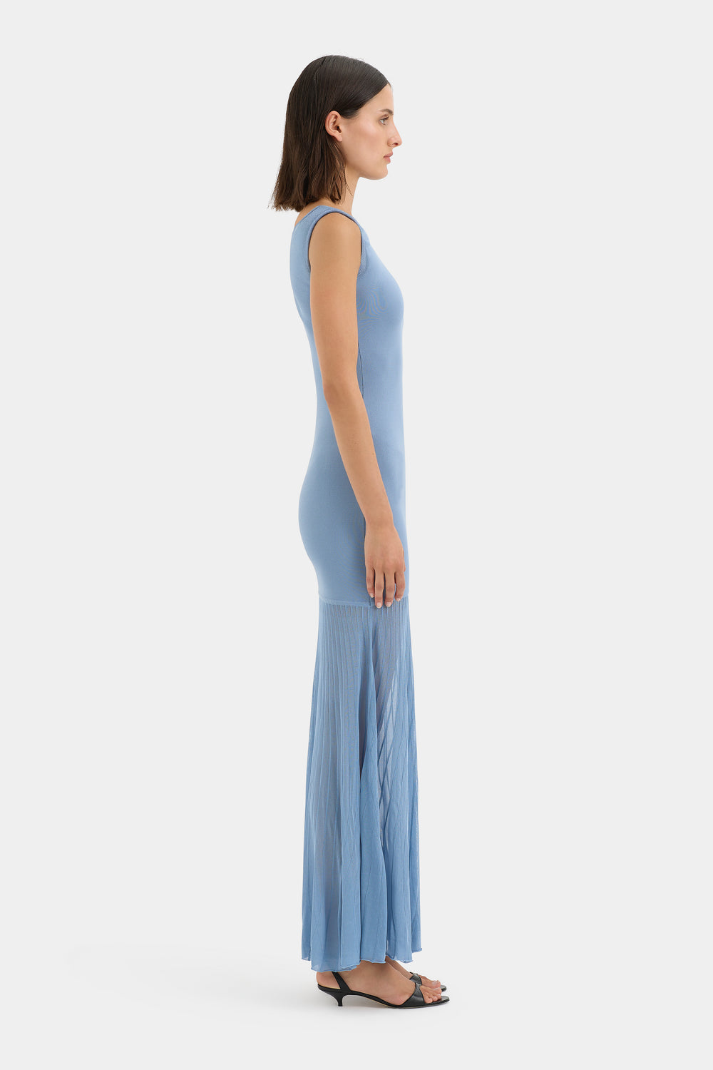 Indigo Twist Dress