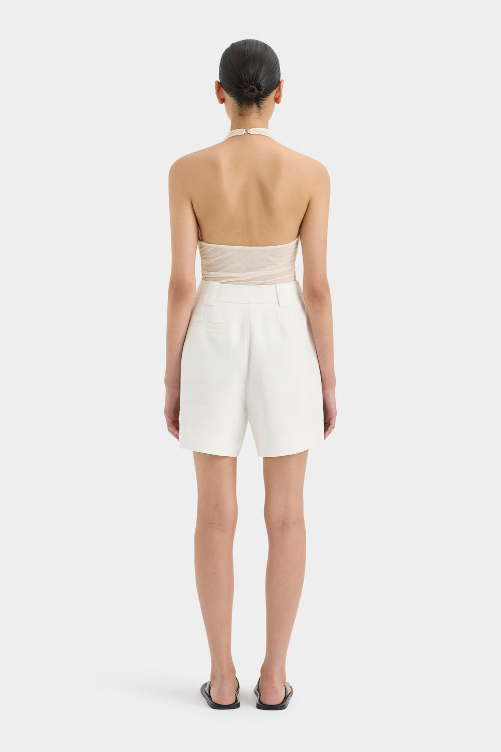Jacques Mesh Halter Top