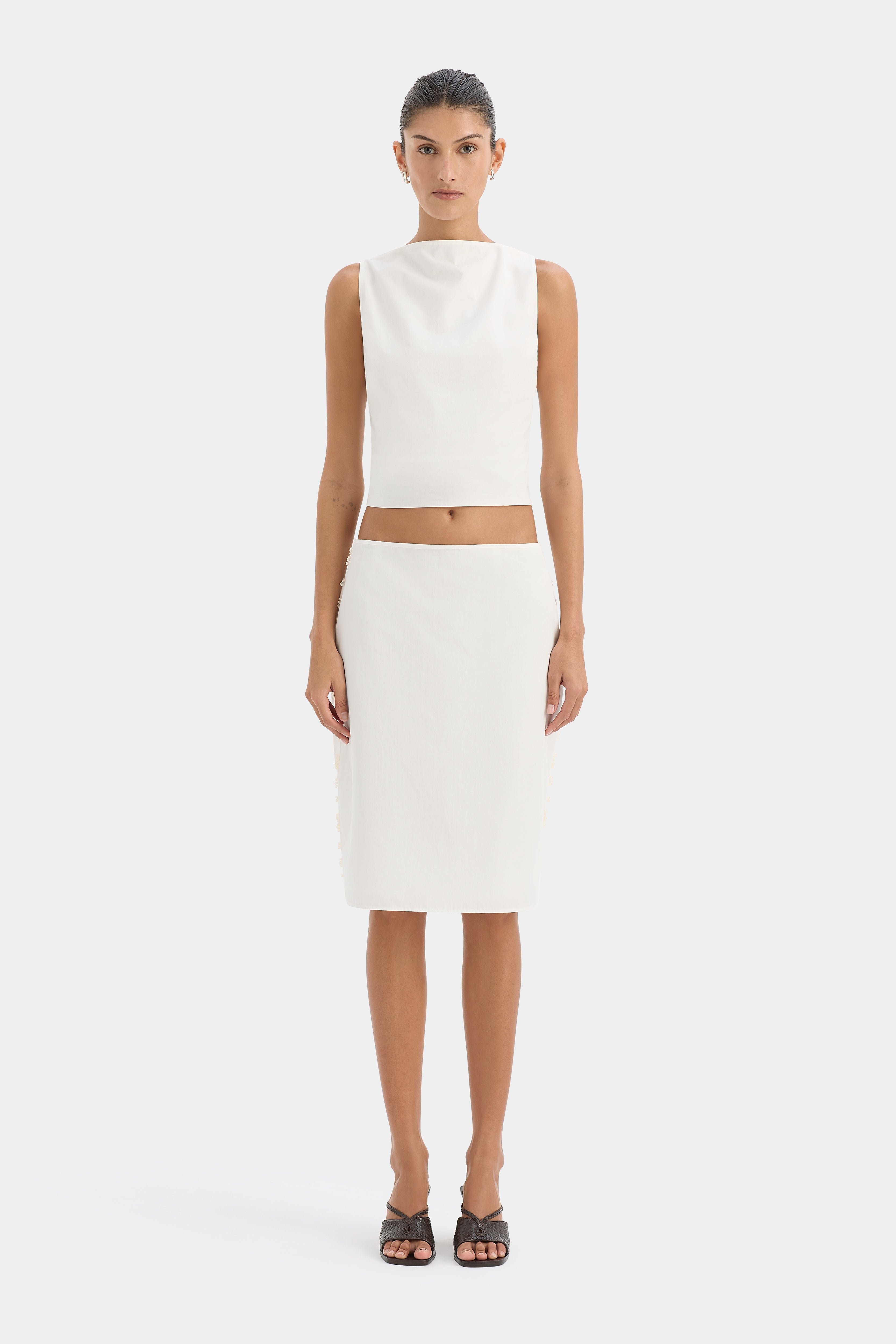 Elysee Open Back Top
