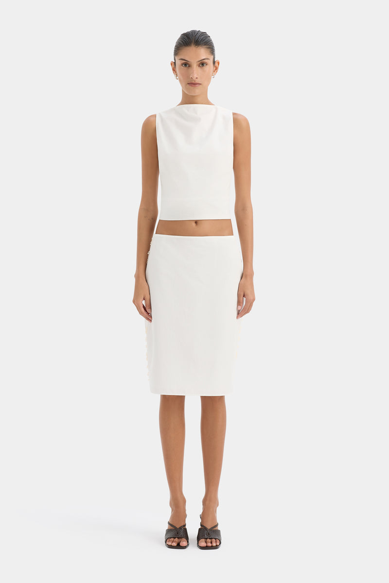 Elysee Open Back Top