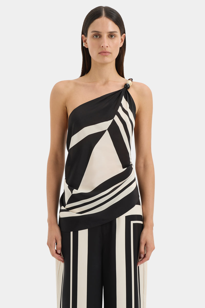 Pietra Wrap Top