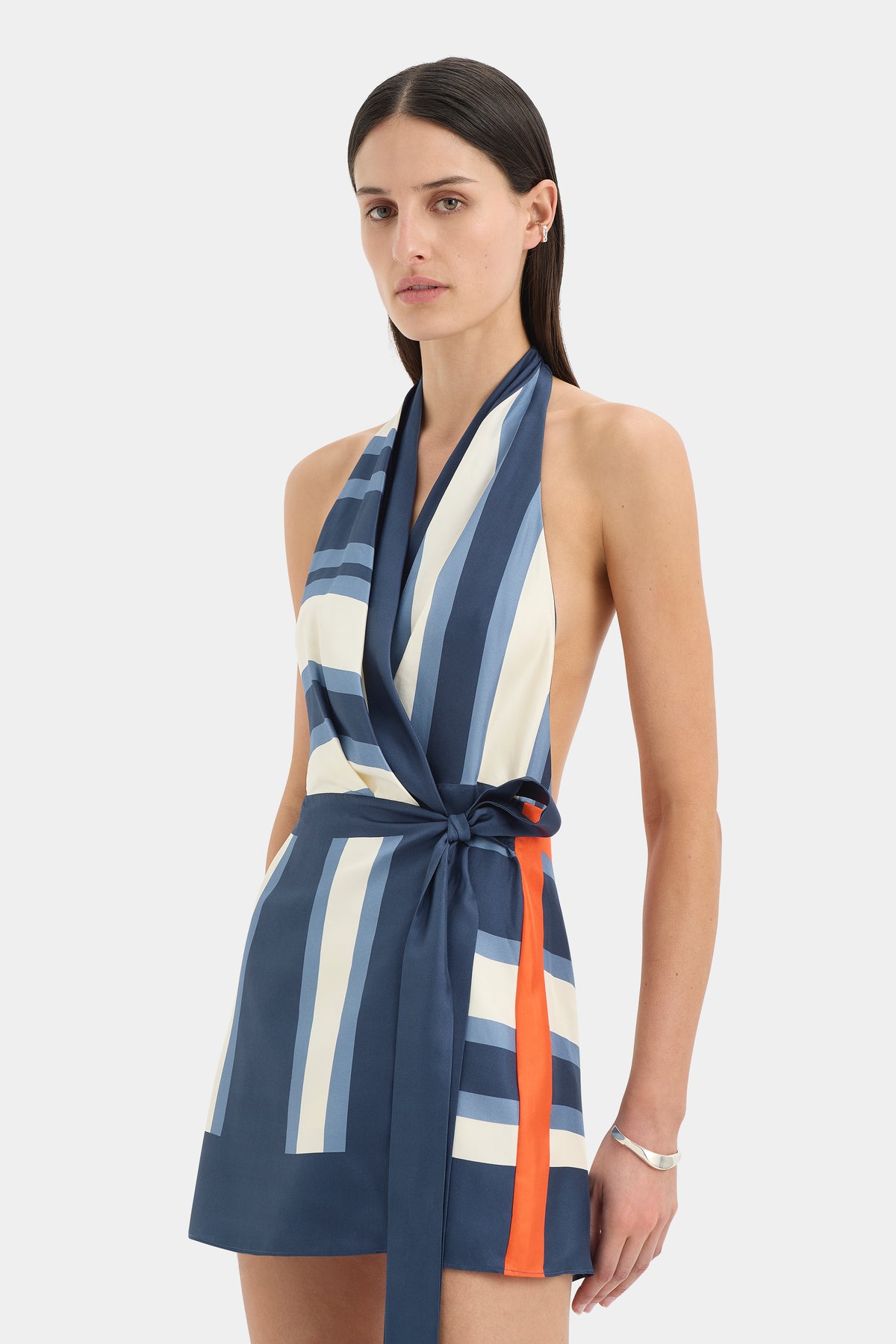 Sir the Label Dazed Halter Wrap Mini main image 1