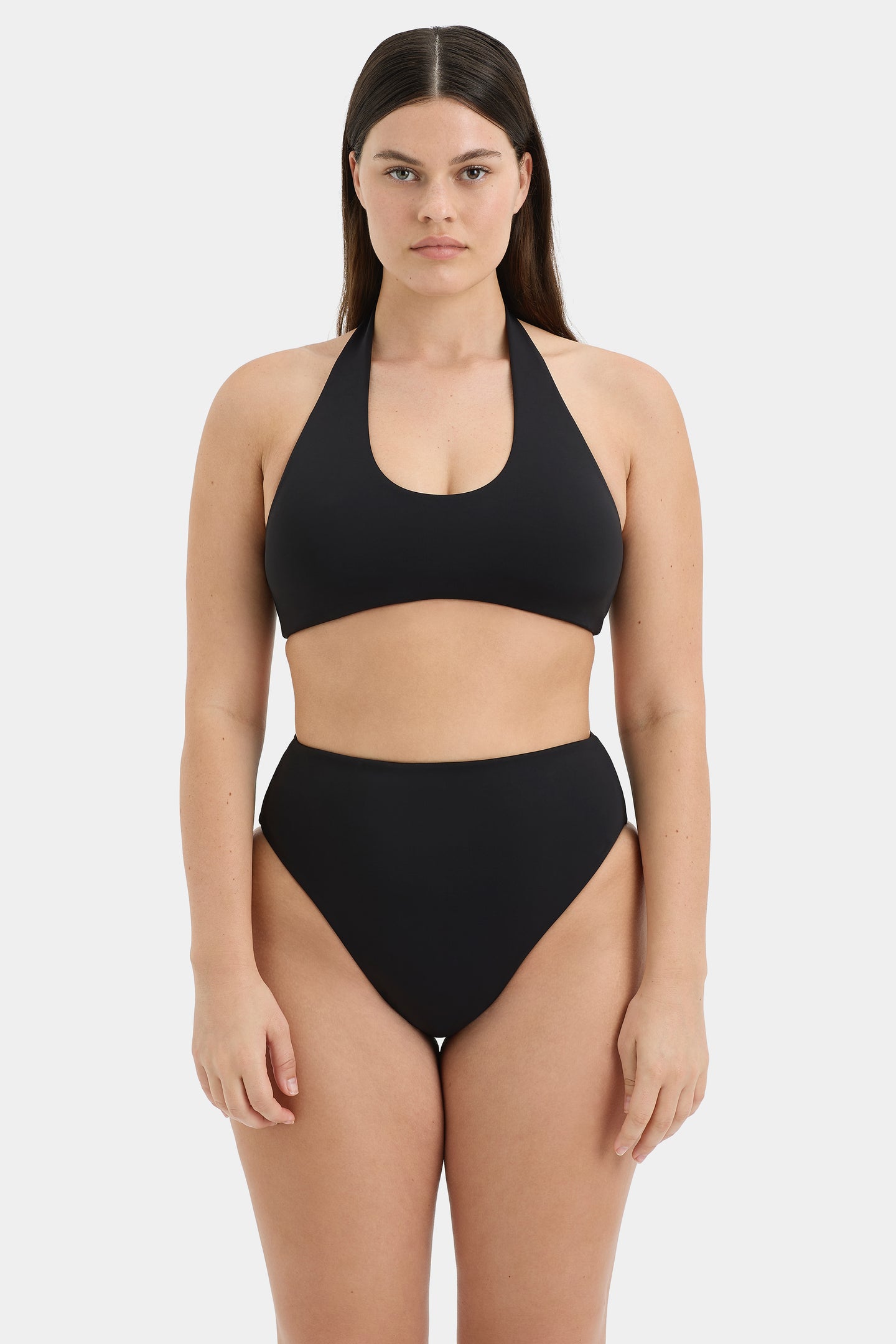 SIR the label Clarita High Cut Brief BLACK