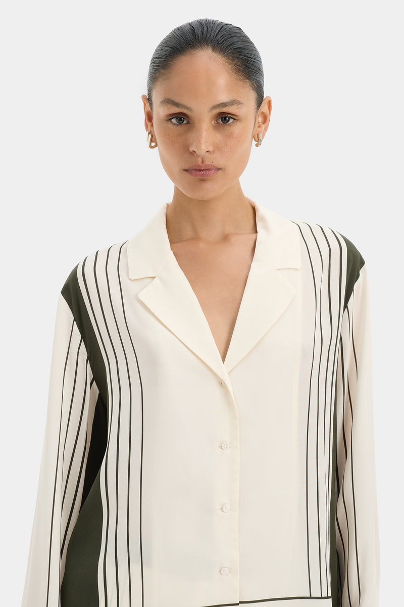 SIR the label Leilana Shirt Garden Stripe