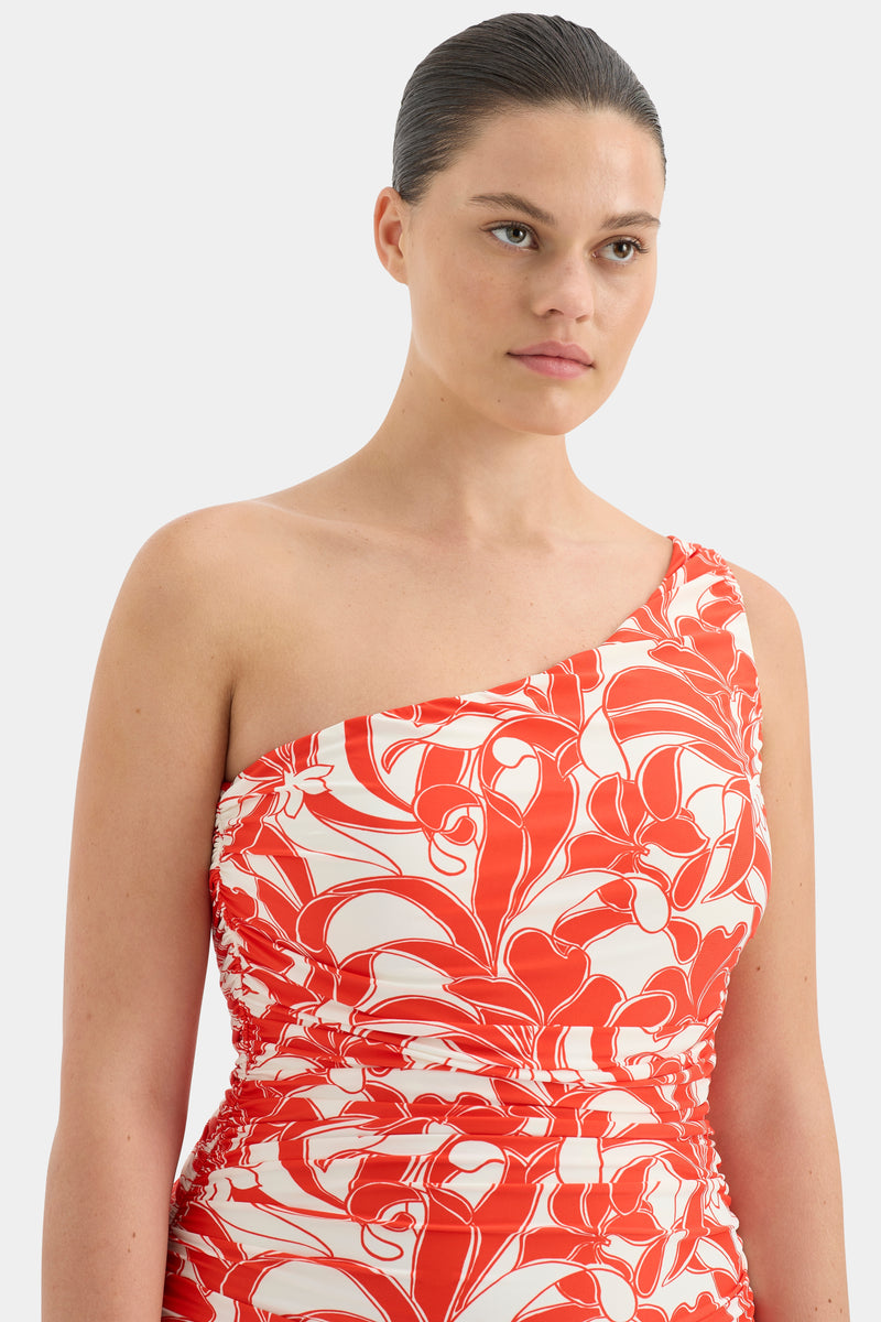 SIR the label Renata One Shoulder One Piece MARIPOSA LILY