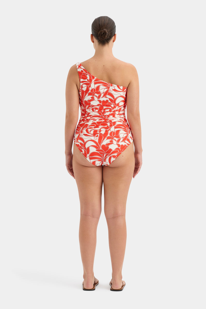 Lily Loves Cut Out Ribbed One Piece Swim Bathers