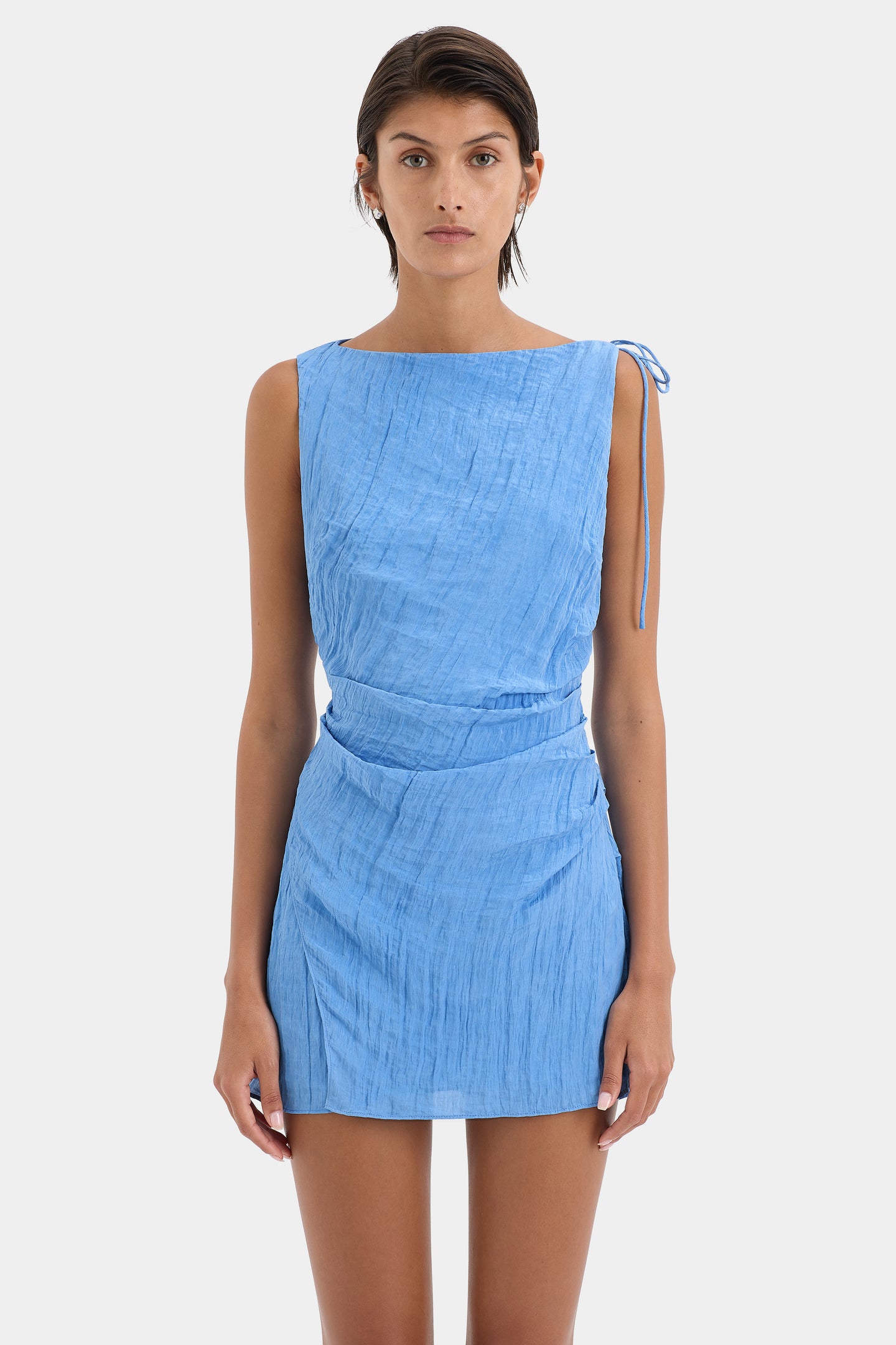 SIR the label Ligera Mini Dress Cornflower