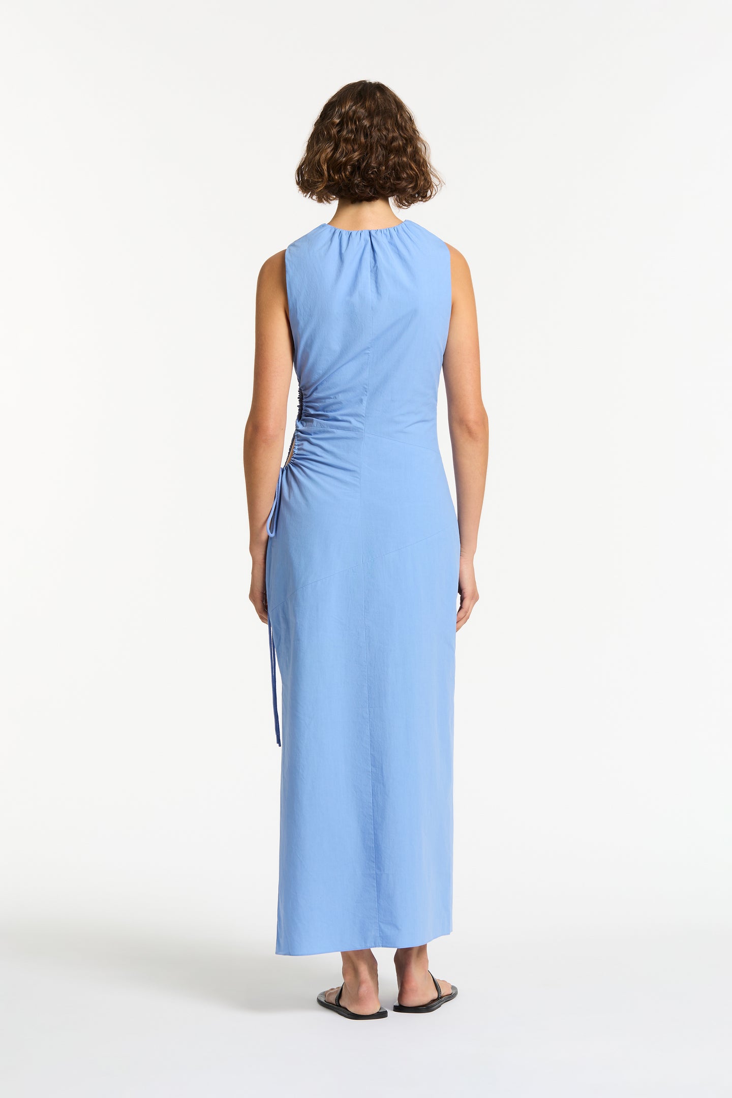 SIR the label Nouveaux Cut Out Dress Ultramarine