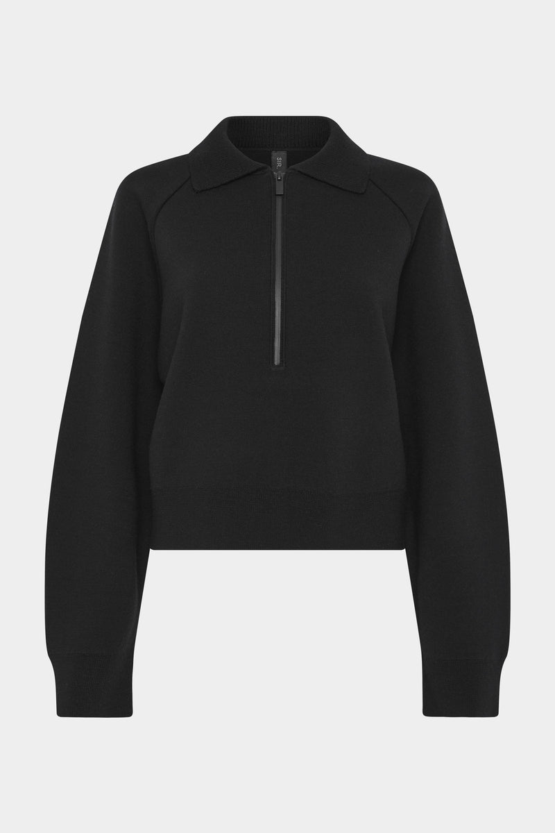 Playback Rib Neck Sweater