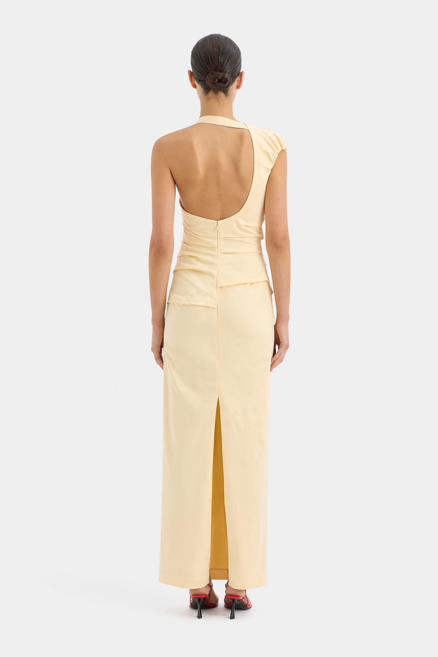 SIR the label Giacomo Gathered Gown Butter