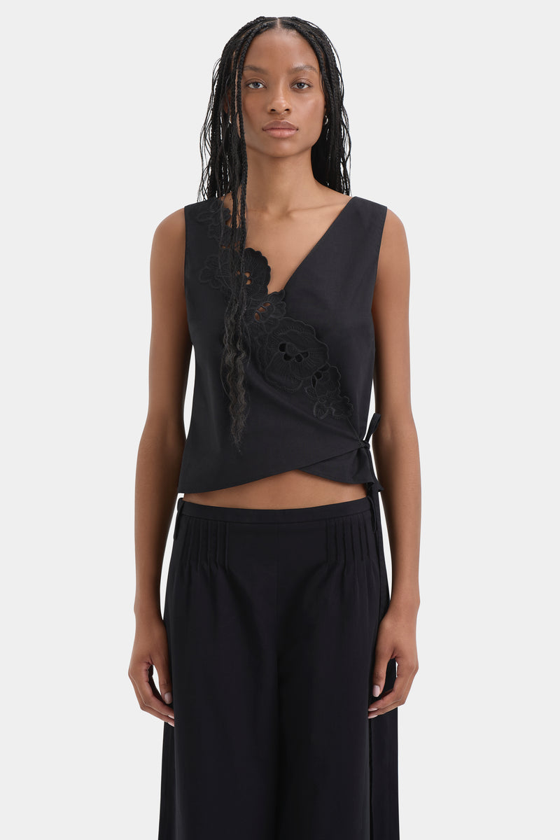 Klara Wrap Top