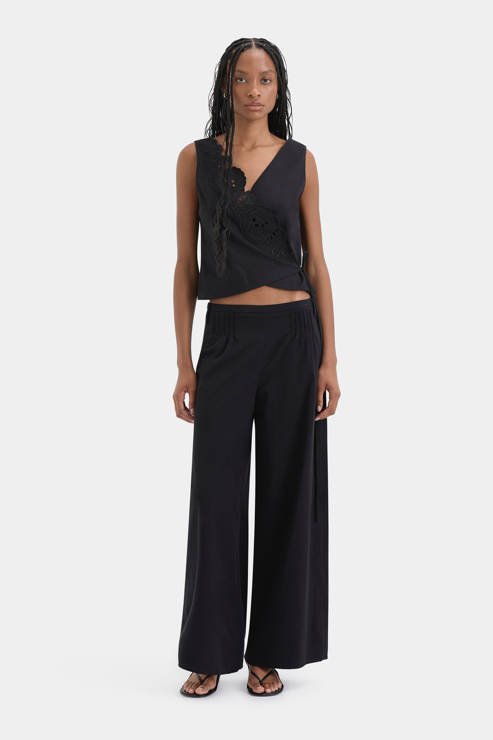Beatrice Pintuck Pant