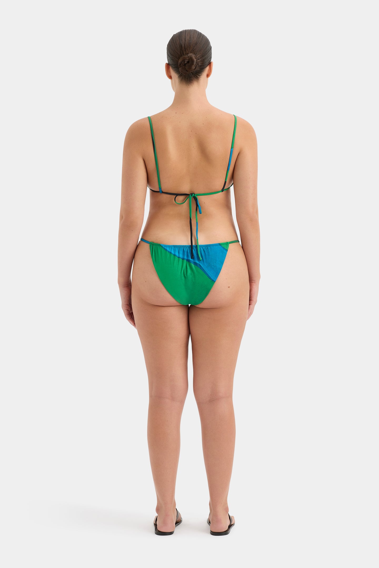 SIR the label Francesca String Brief EMERALD REFLECTION