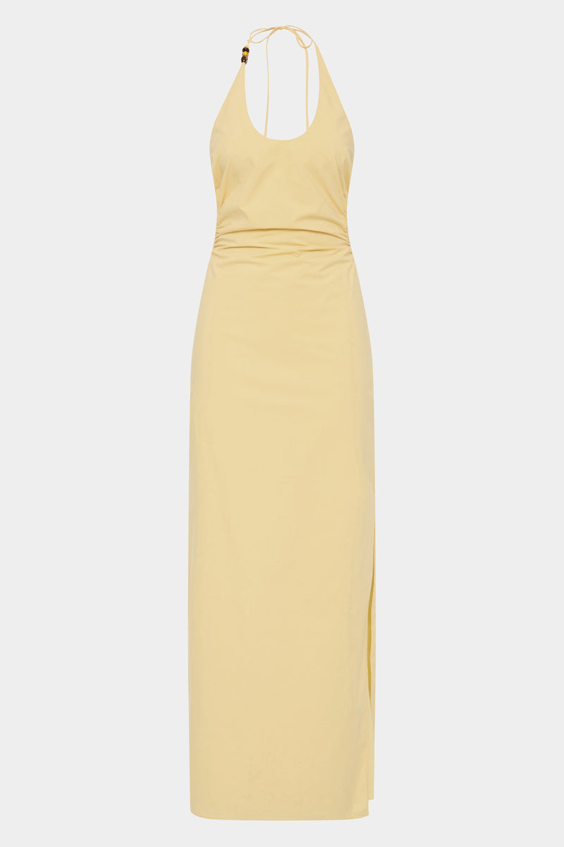 SIR the label Magnolia Beaded Midi Dress Sun