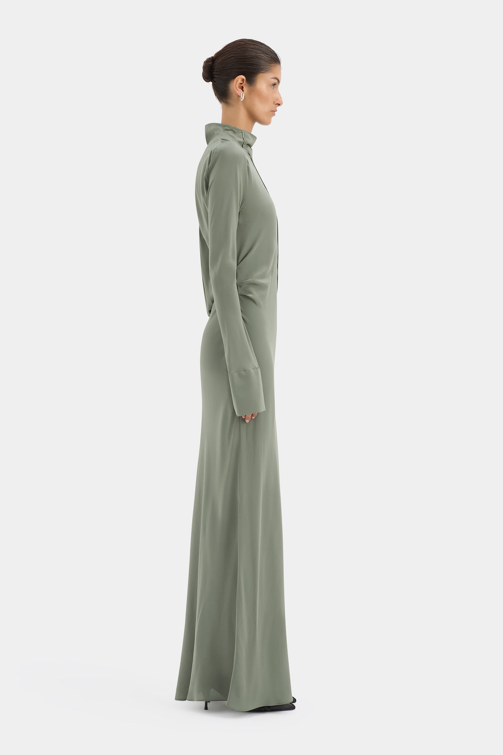 Rousseau Open Back Gown