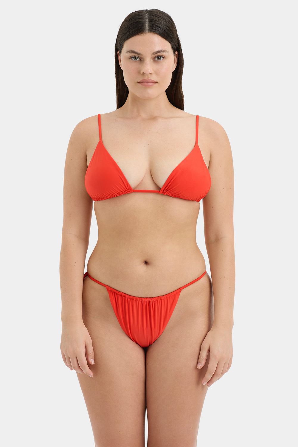 Clarita String Triangle Top