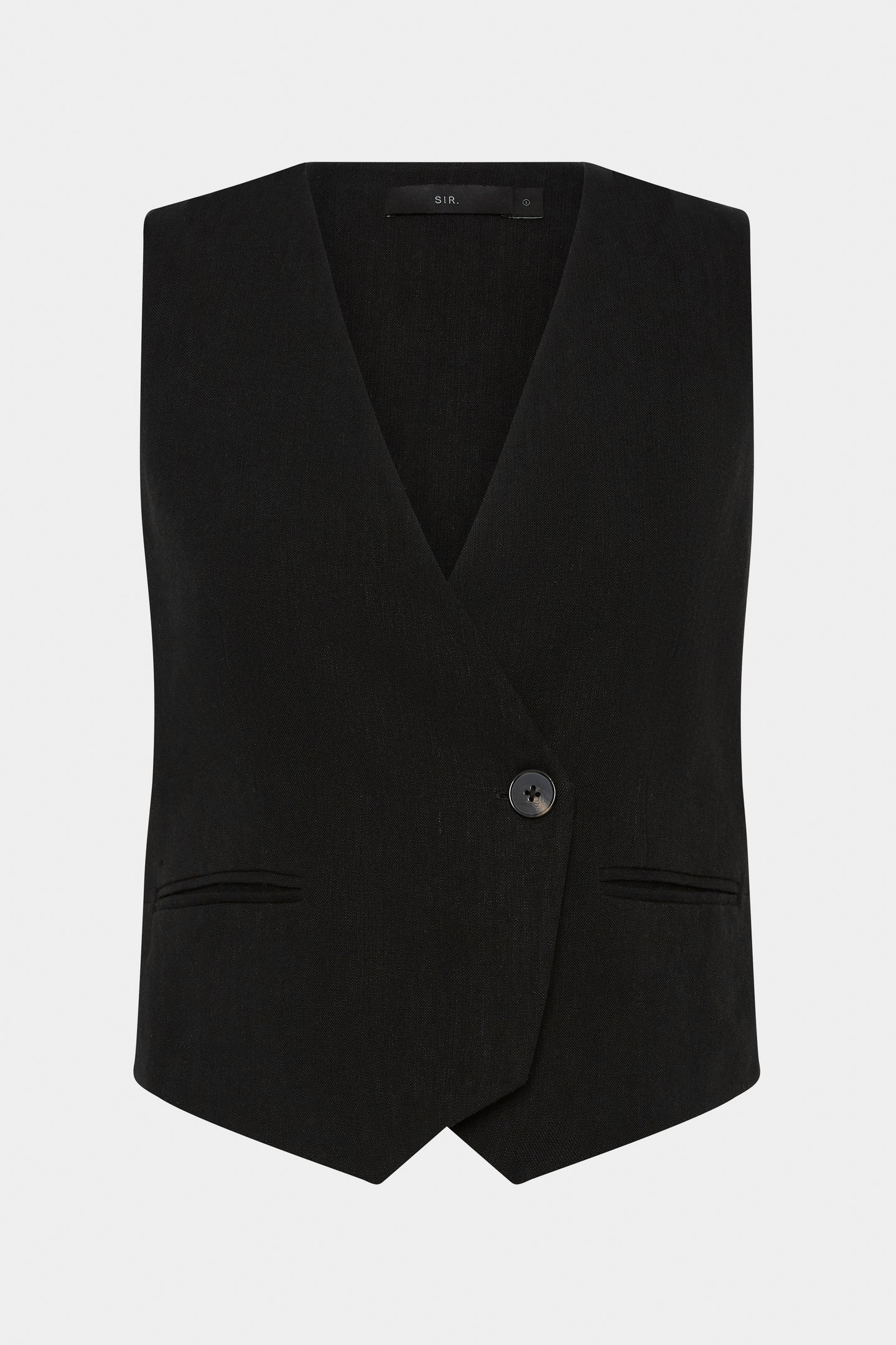 SIR the label Dorian Vest BLACK