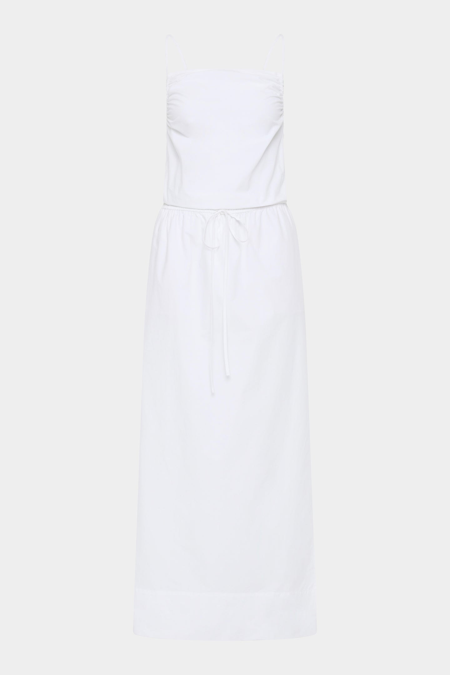 SIR the label Zaria Tie Midi Dress Ivory