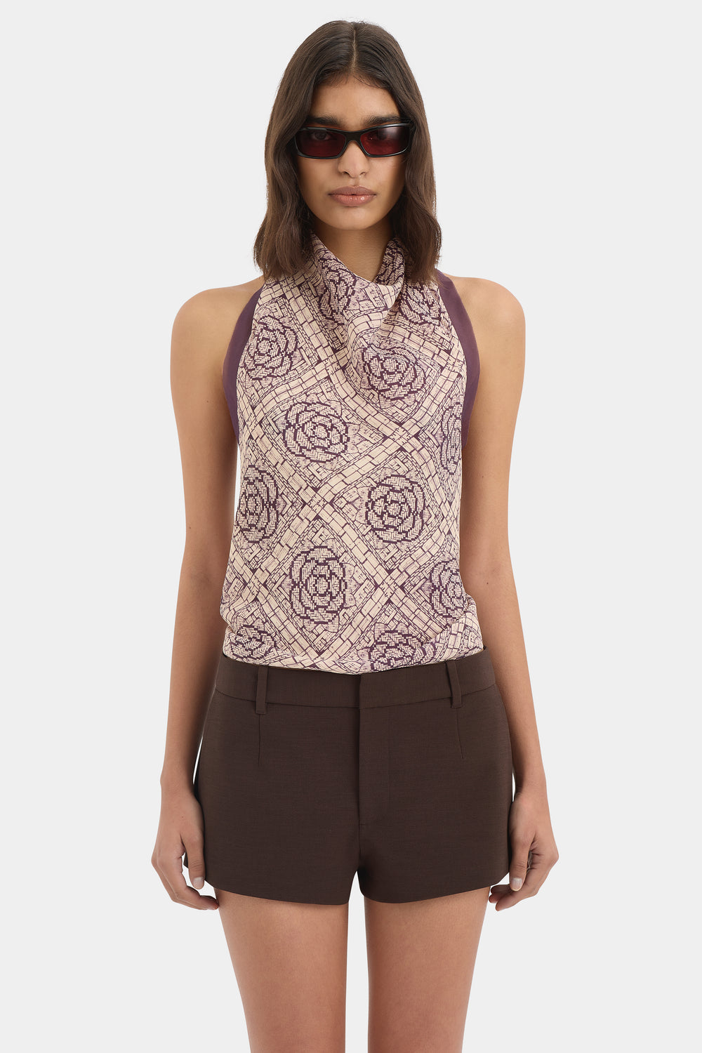 Mireli Halter Tie Top