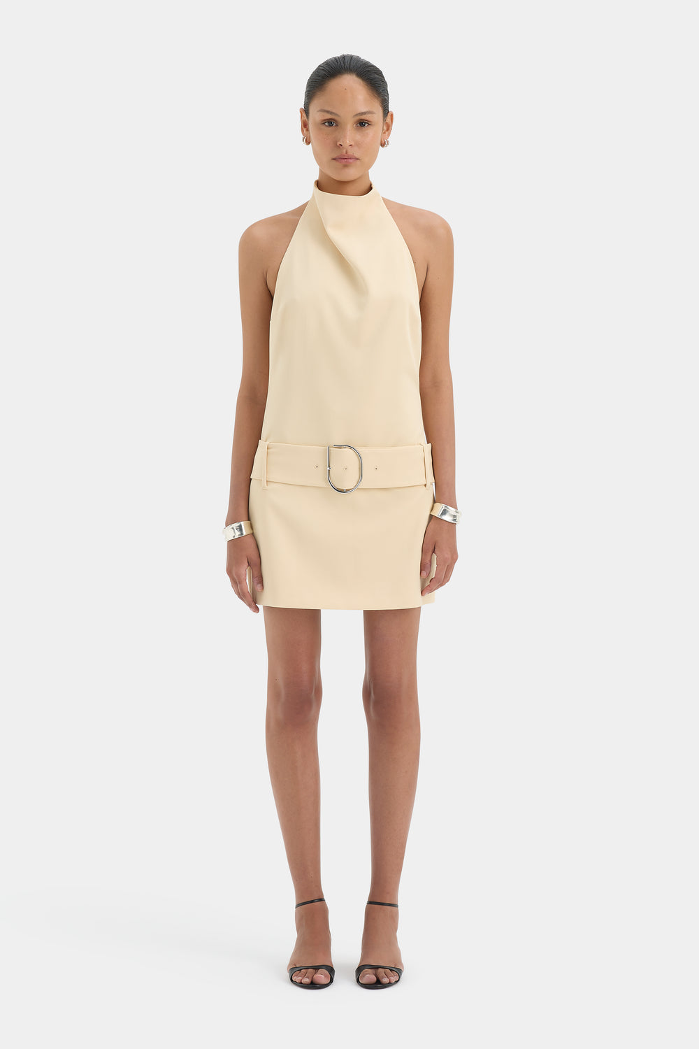Sabina Belted Mini Dress