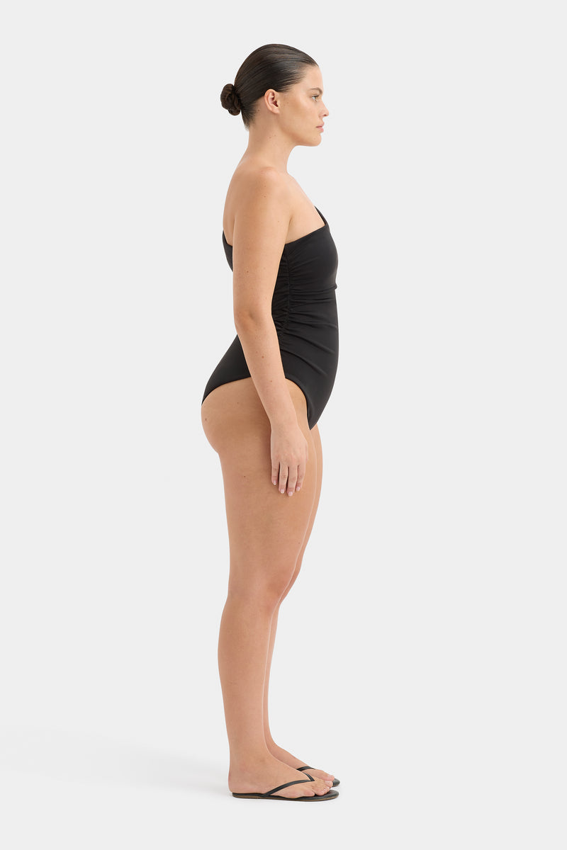 SIR the label Hendry One Shoulder One Piece BLACK