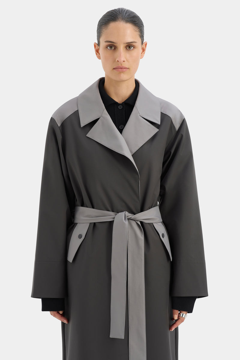 SIR the label Wesley Trench CHARCOAL