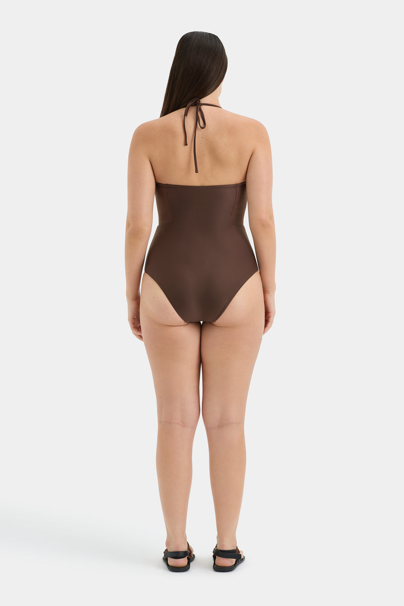 SIR the label Dunes Splice One Piece CHOCOLATE