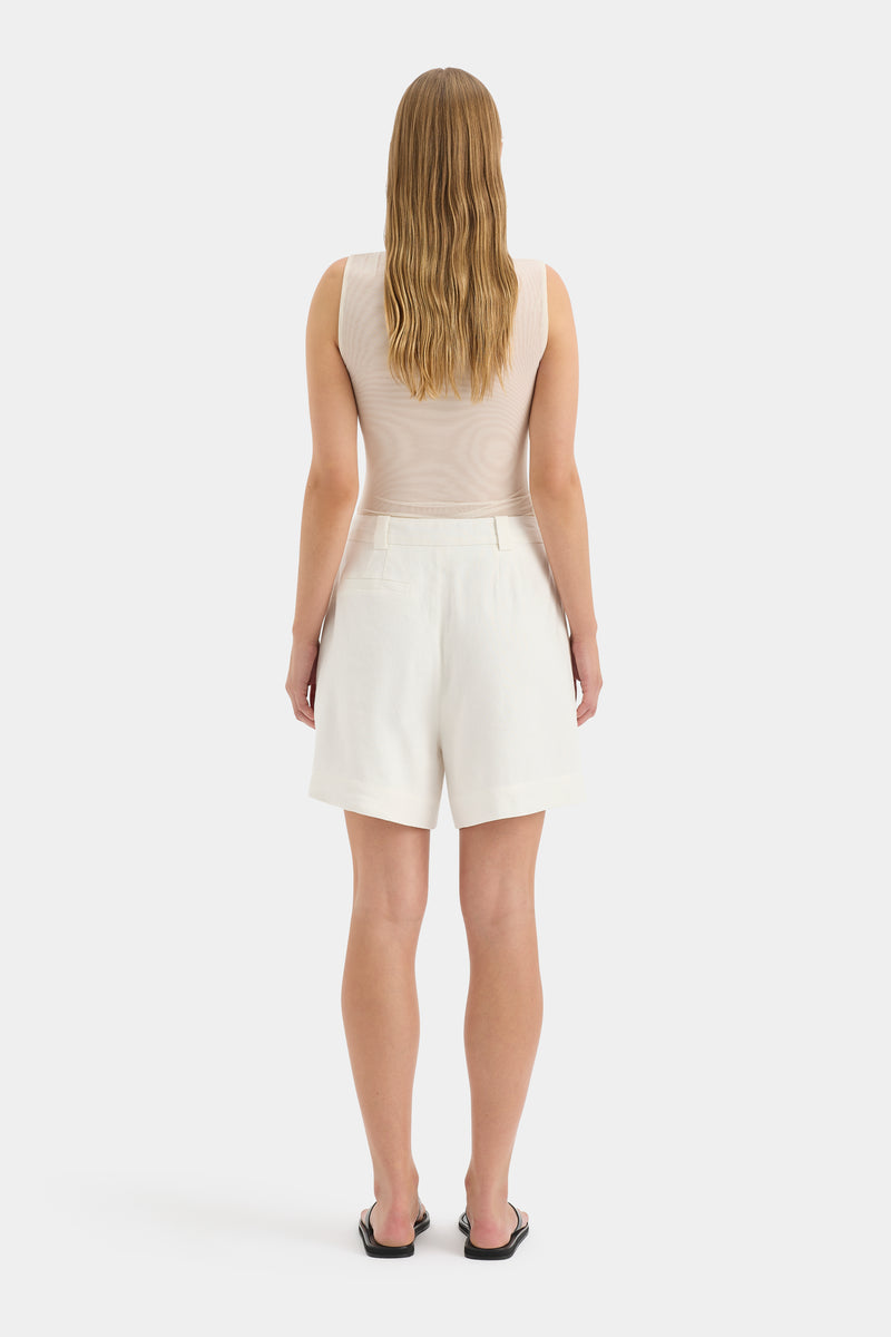 SIR the label Dorian Tailored Short IVORY