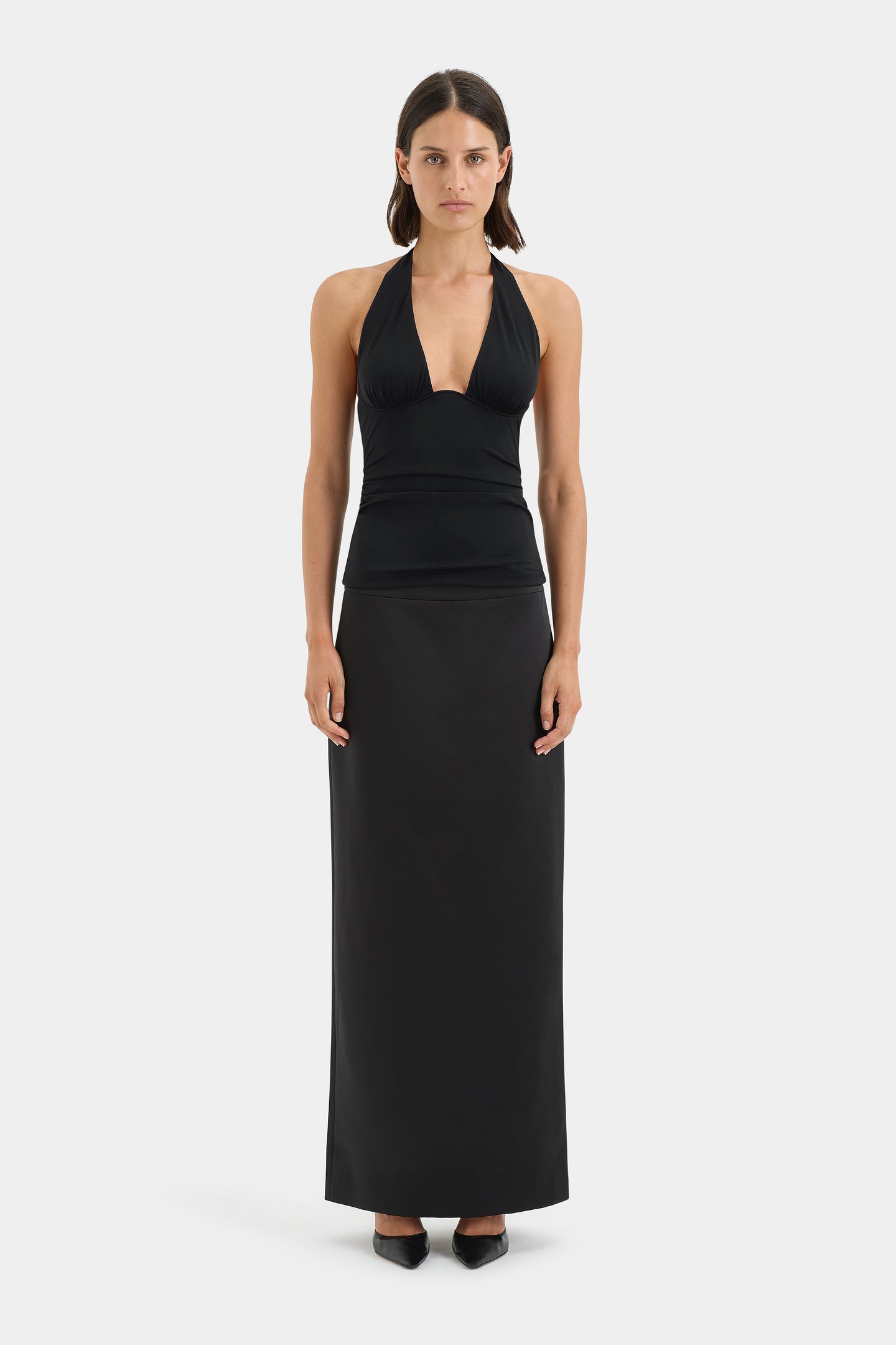 SIR the label Poppy Maxi Skirt Black