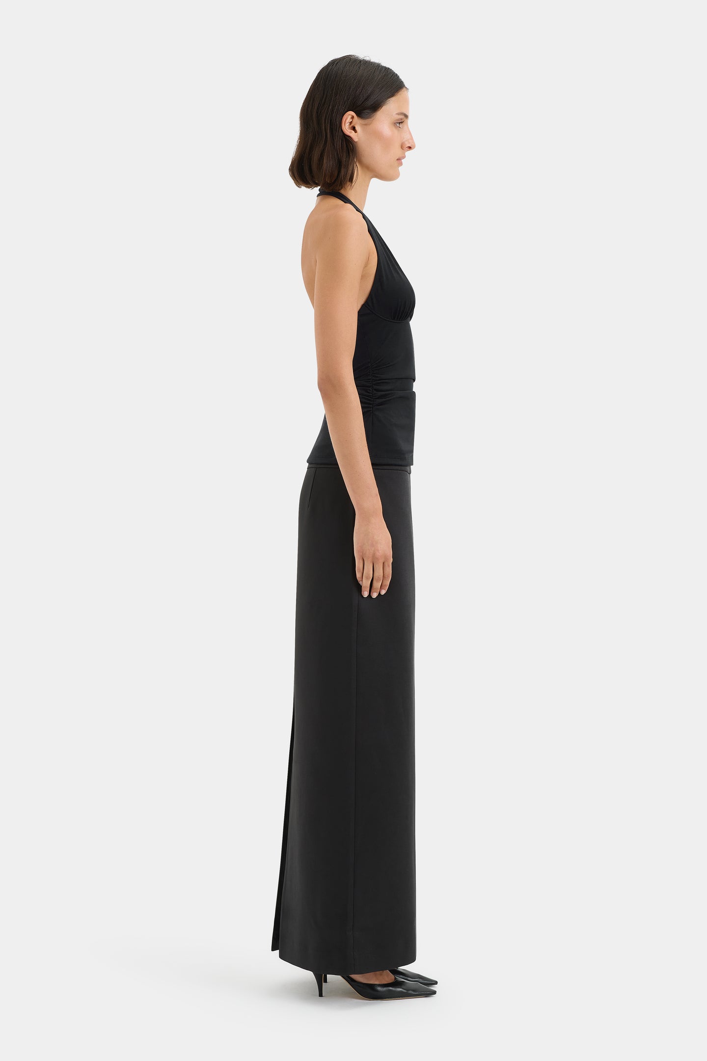 SIR the label Poppy Maxi Skirt Black