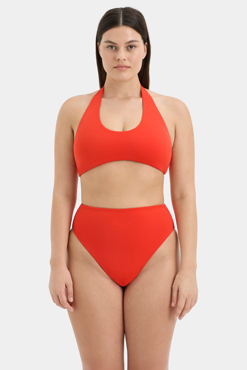 SIR the label Clarita High Cut Brief TANGERINE