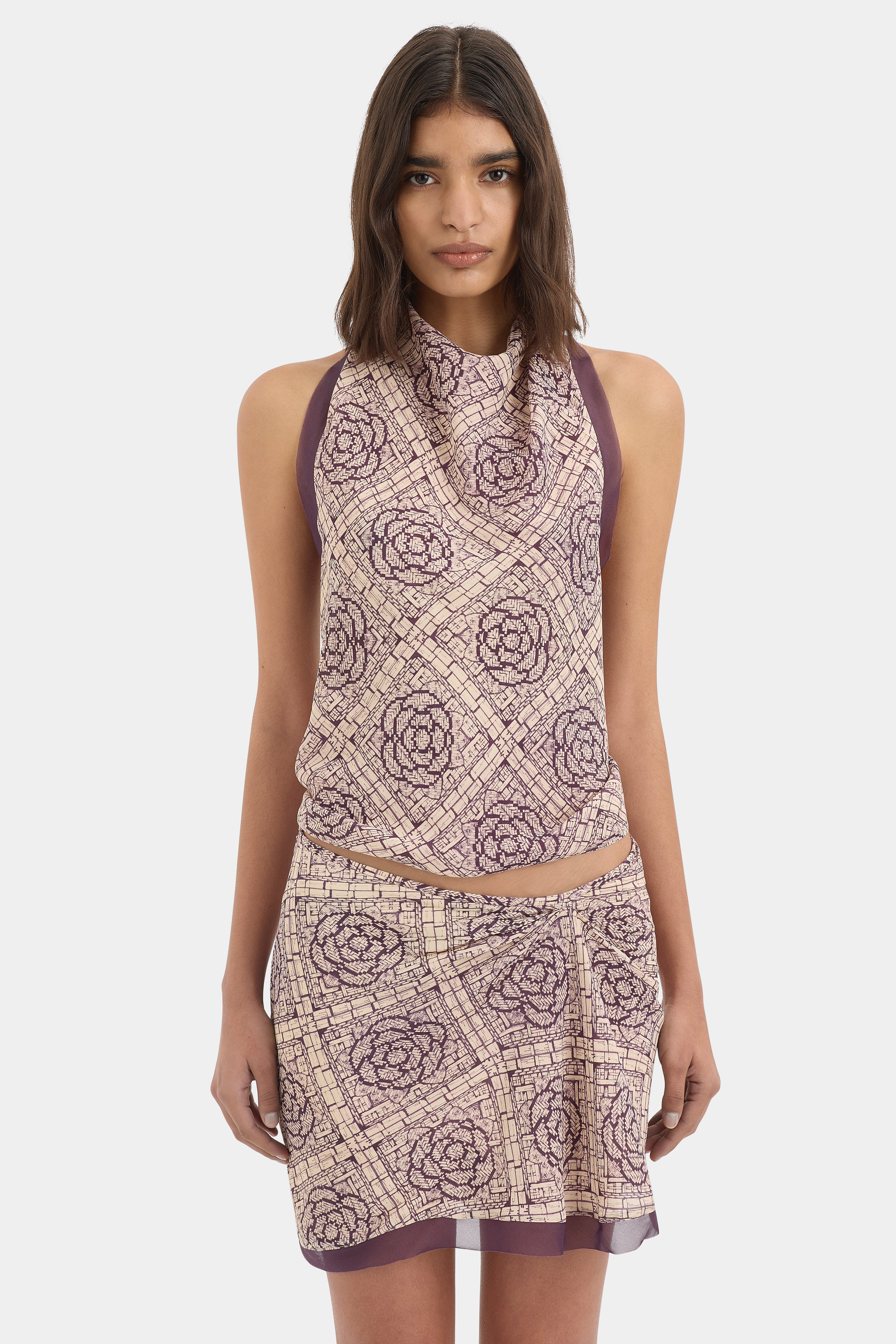 Mireli Halter Tie Top