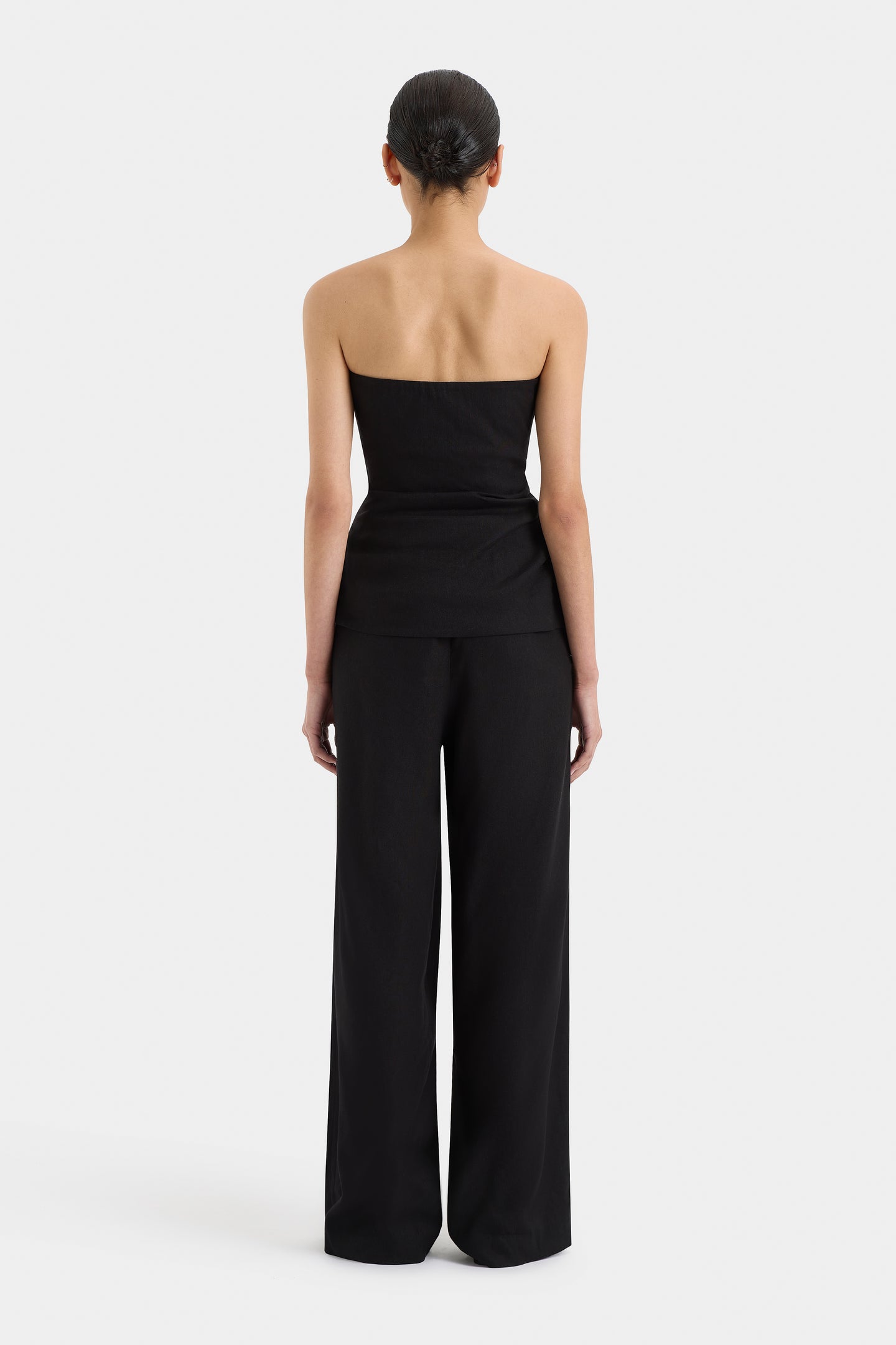 SIR the label Dorian Wide Leg Pant BLACK