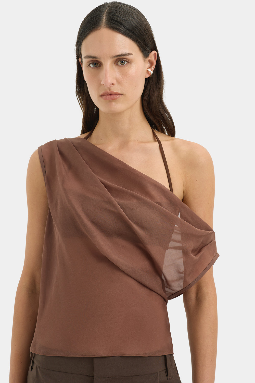 Strobe Cowl Top