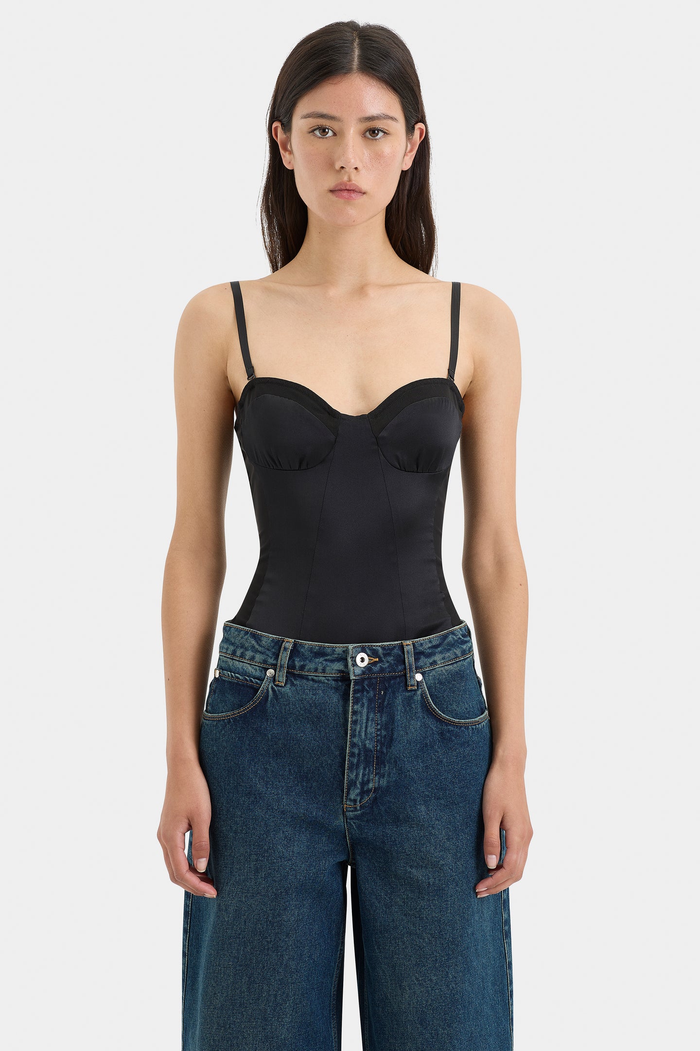 SIR the label Sonora Evening Bodysuit BLACK