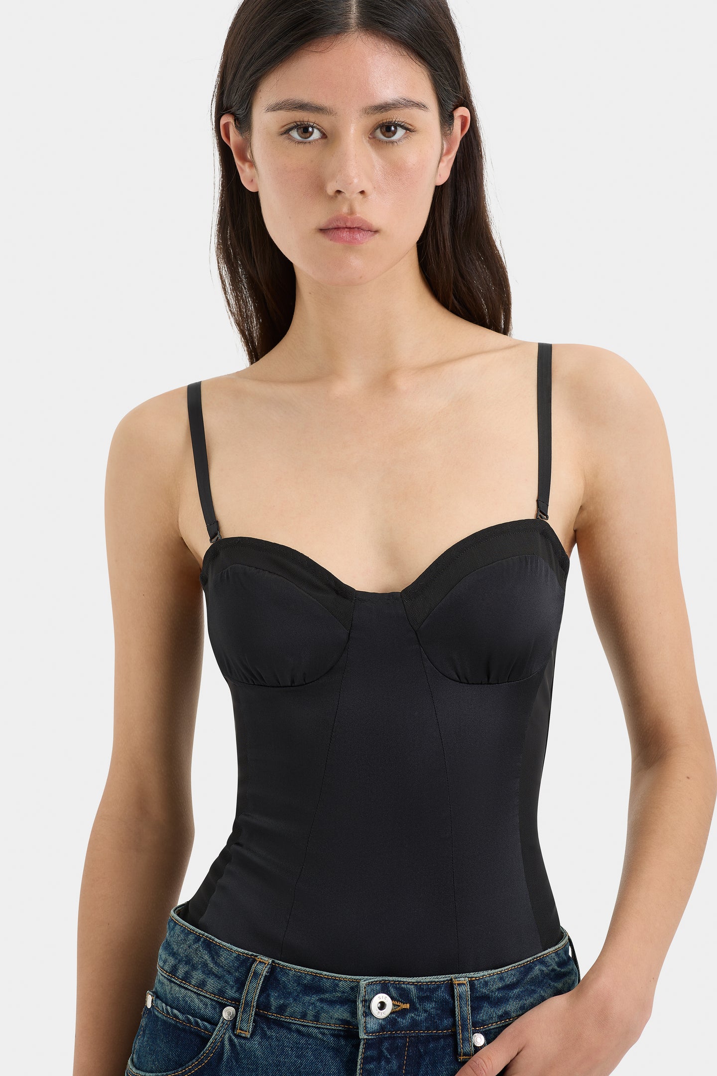 SIR the label Sonora Evening Bodysuit BLACK