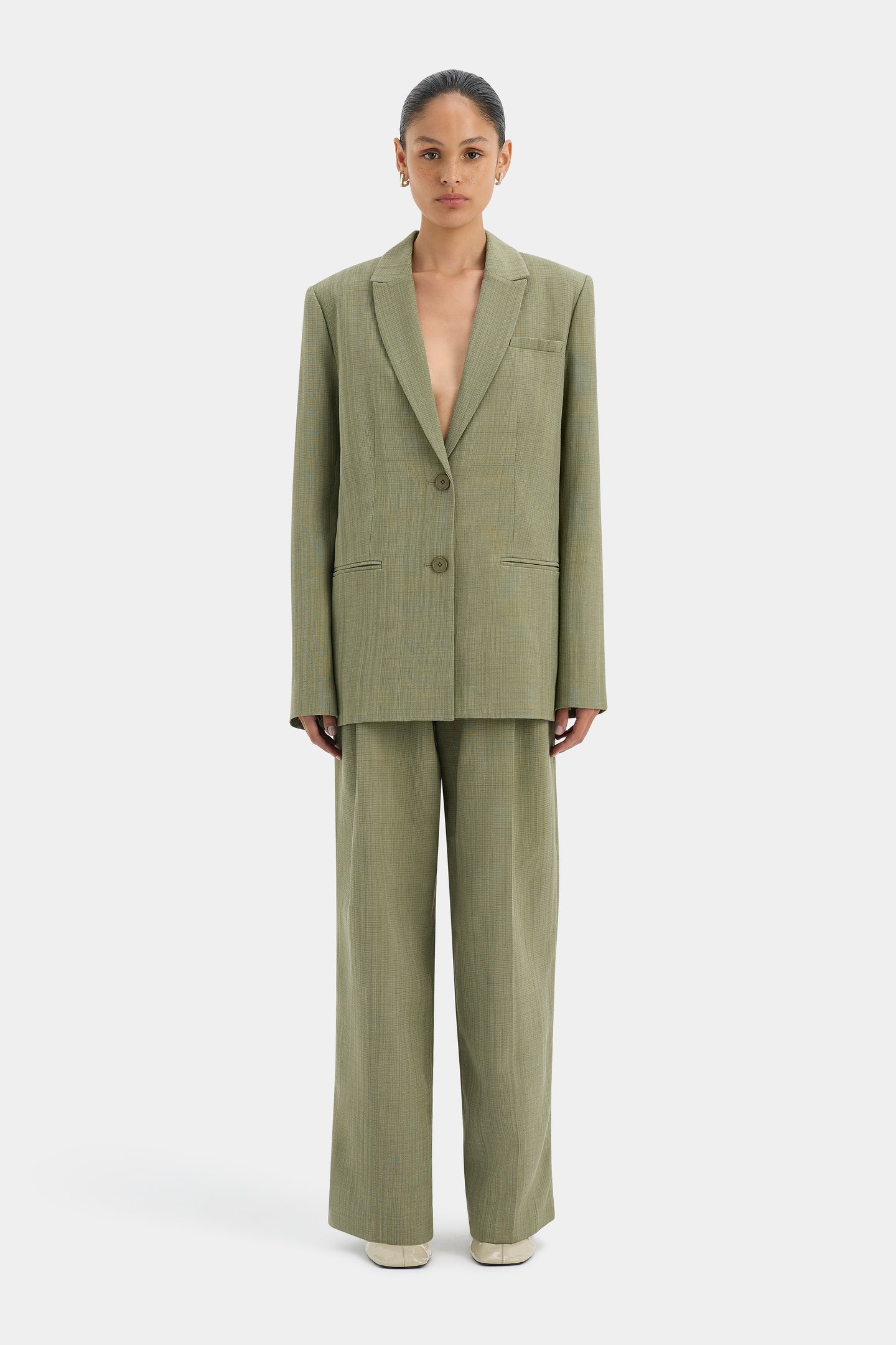 SIR the label Evanthe Blazer Olive