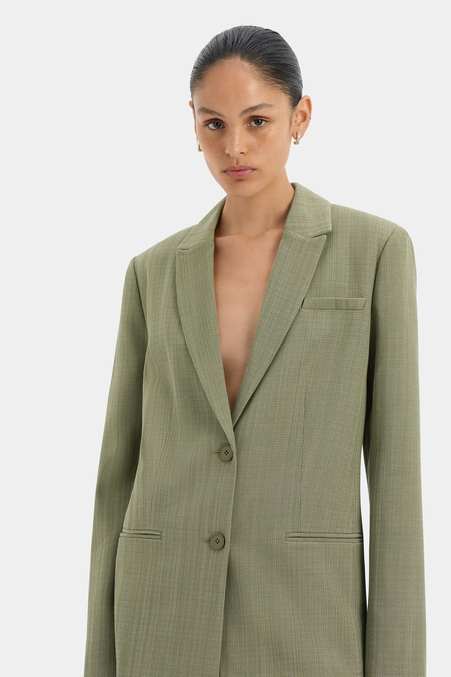 SIR the label Evanthe Blazer Olive