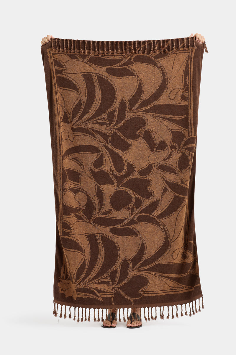 SIR the label Mar Towel CHOCOLATE TERRY