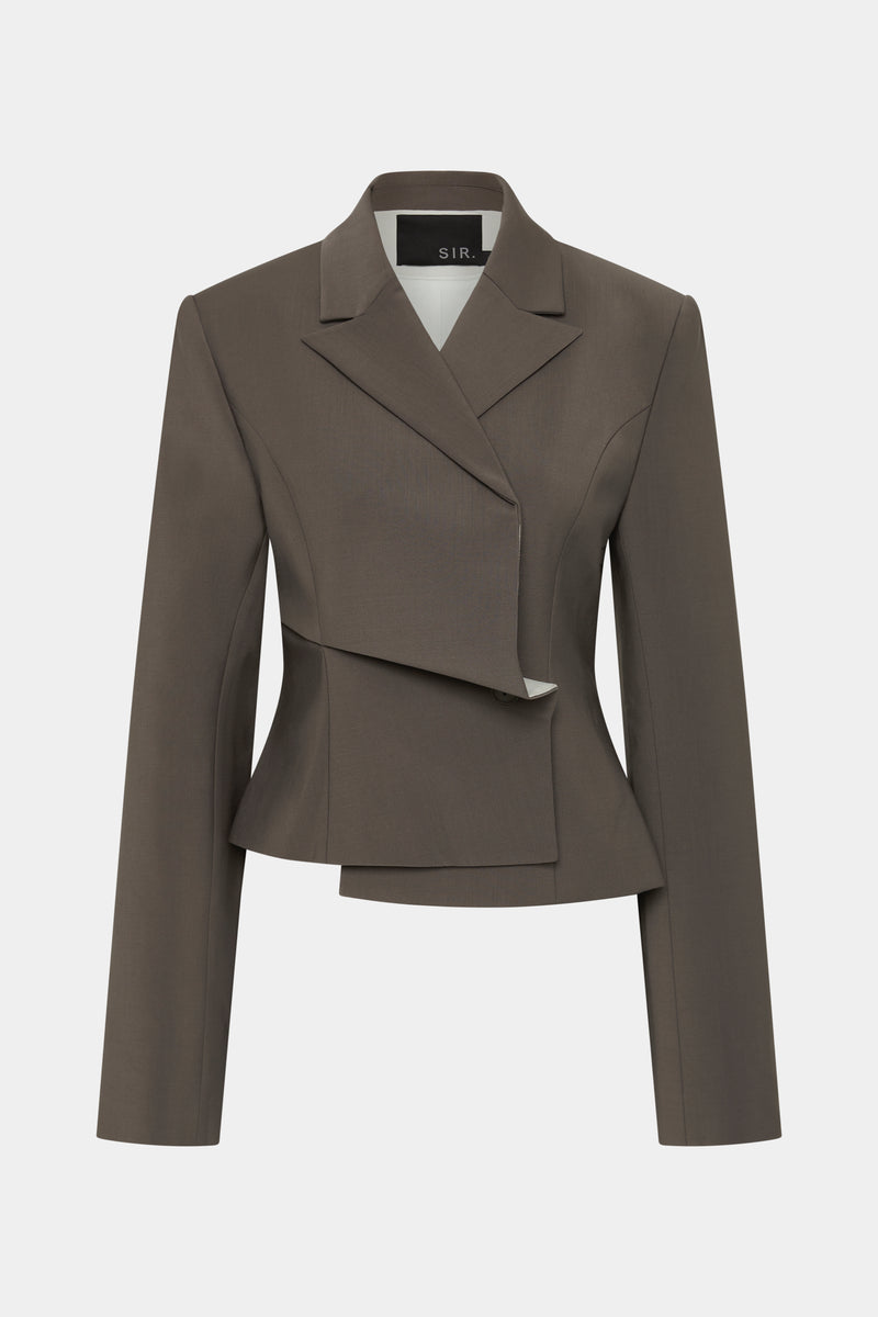 Maya Pleated Blazer