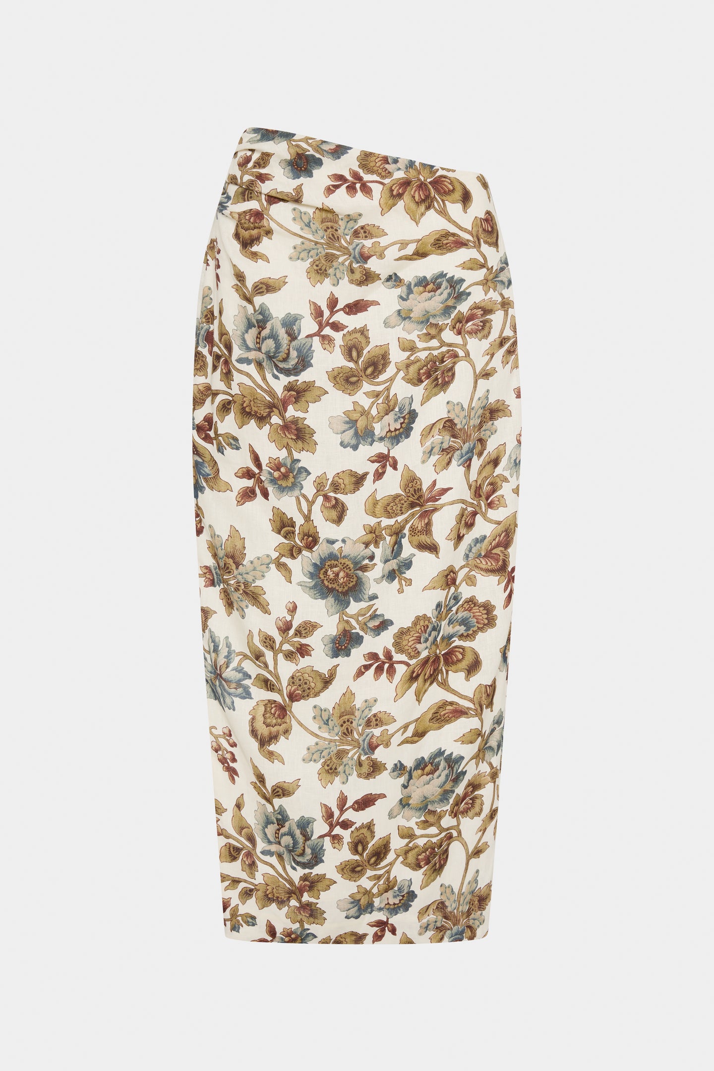 SIR the label Eleanora Asymmetric Skirt VIOLA PRINT