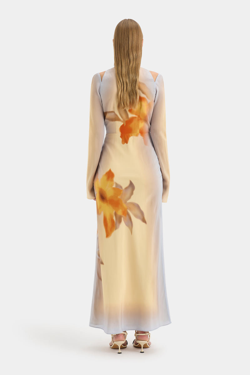 SIR the label Serene Scarf Dress SEQUOIA FLORAL