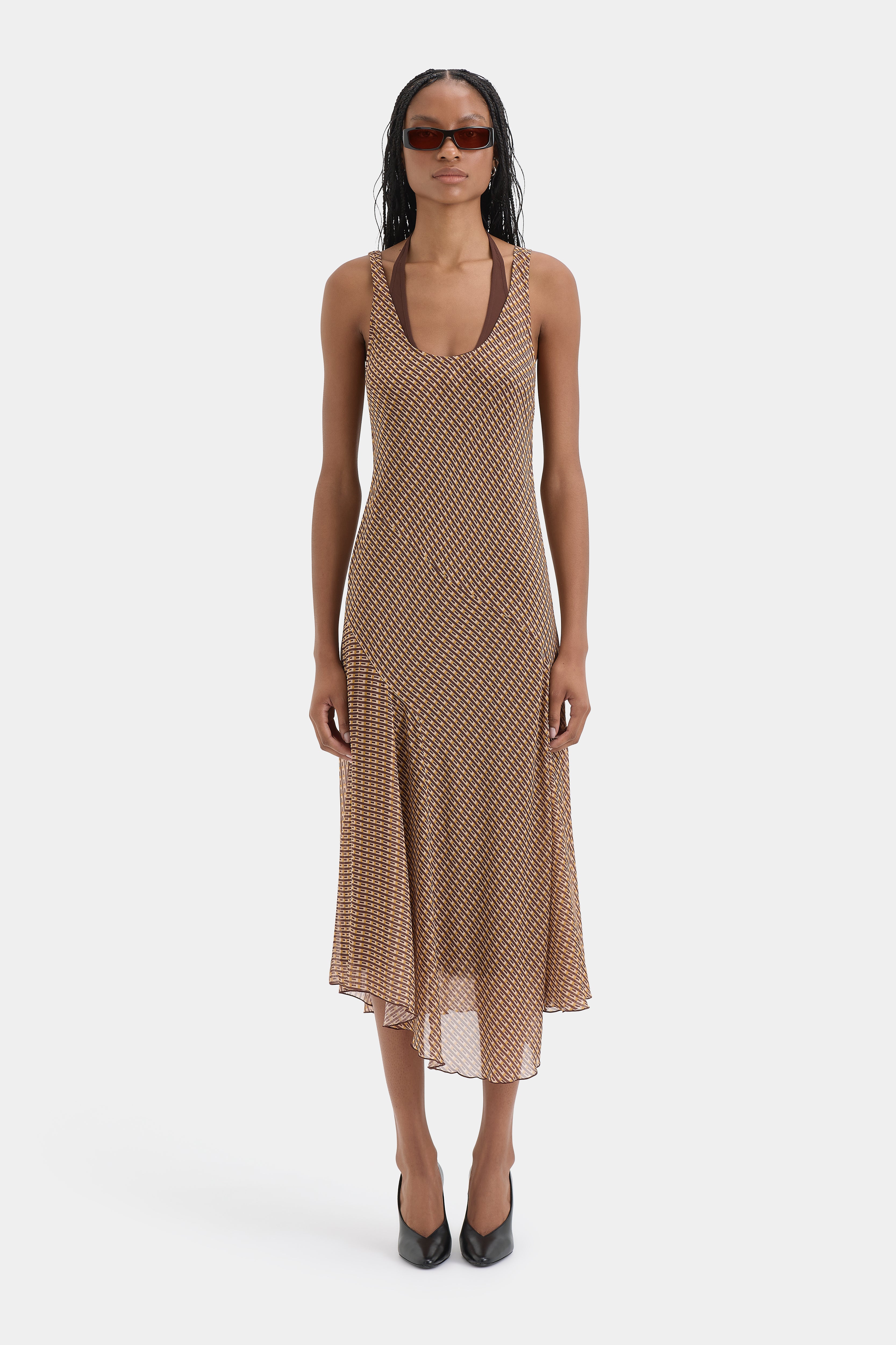 Cooper Layered Midi Dress