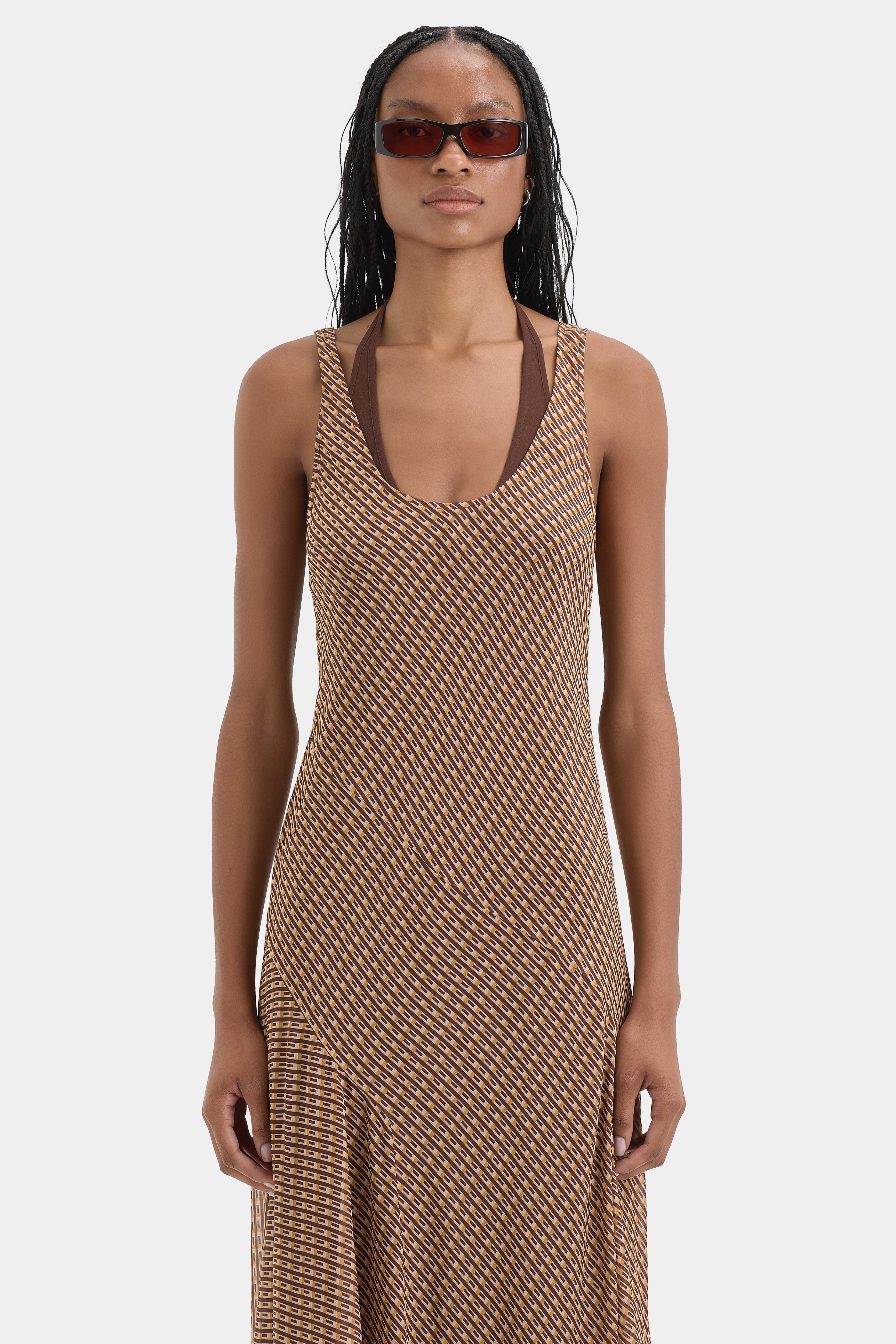 Cooper Layered Midi Dress