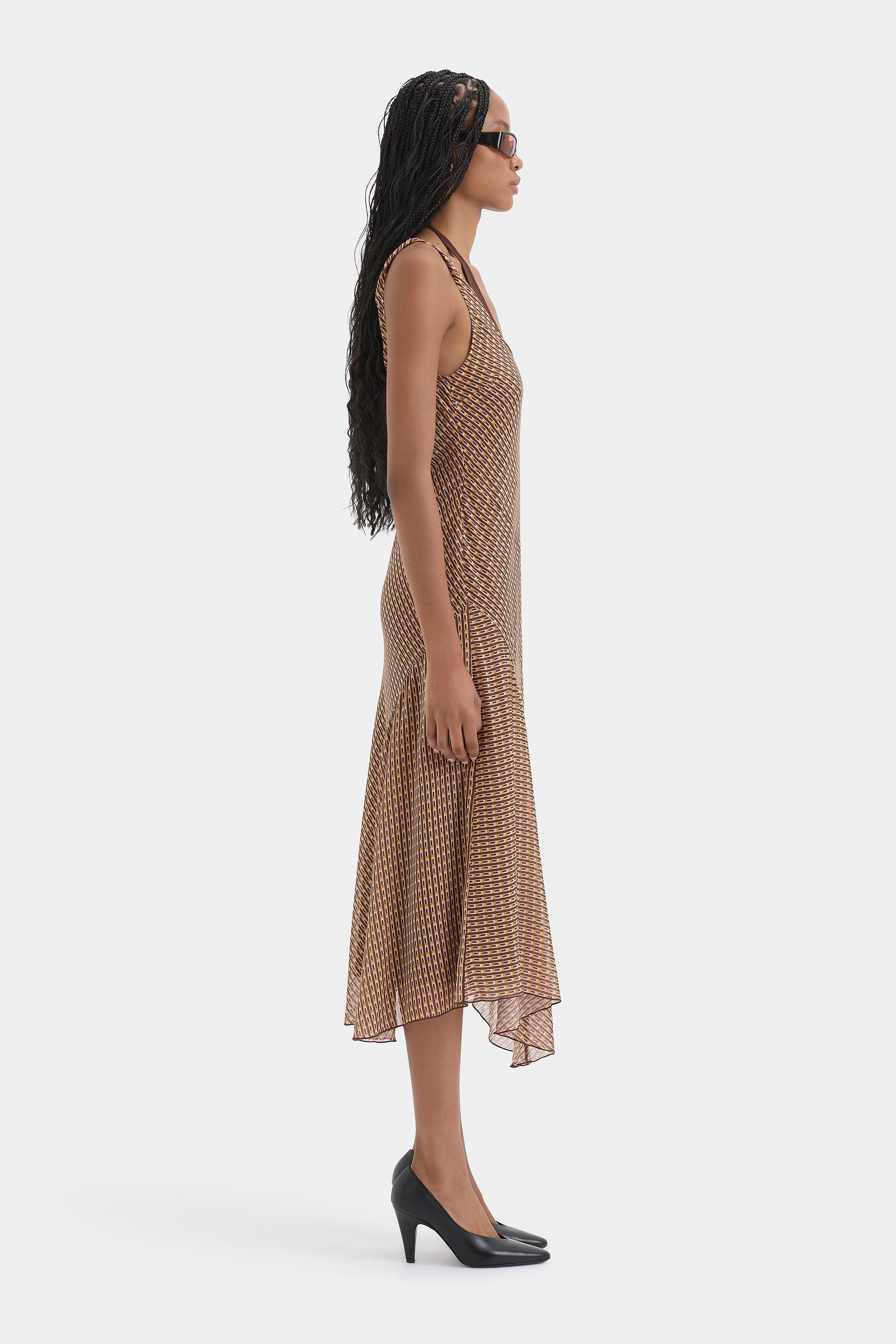 Cooper Layered Midi Dress