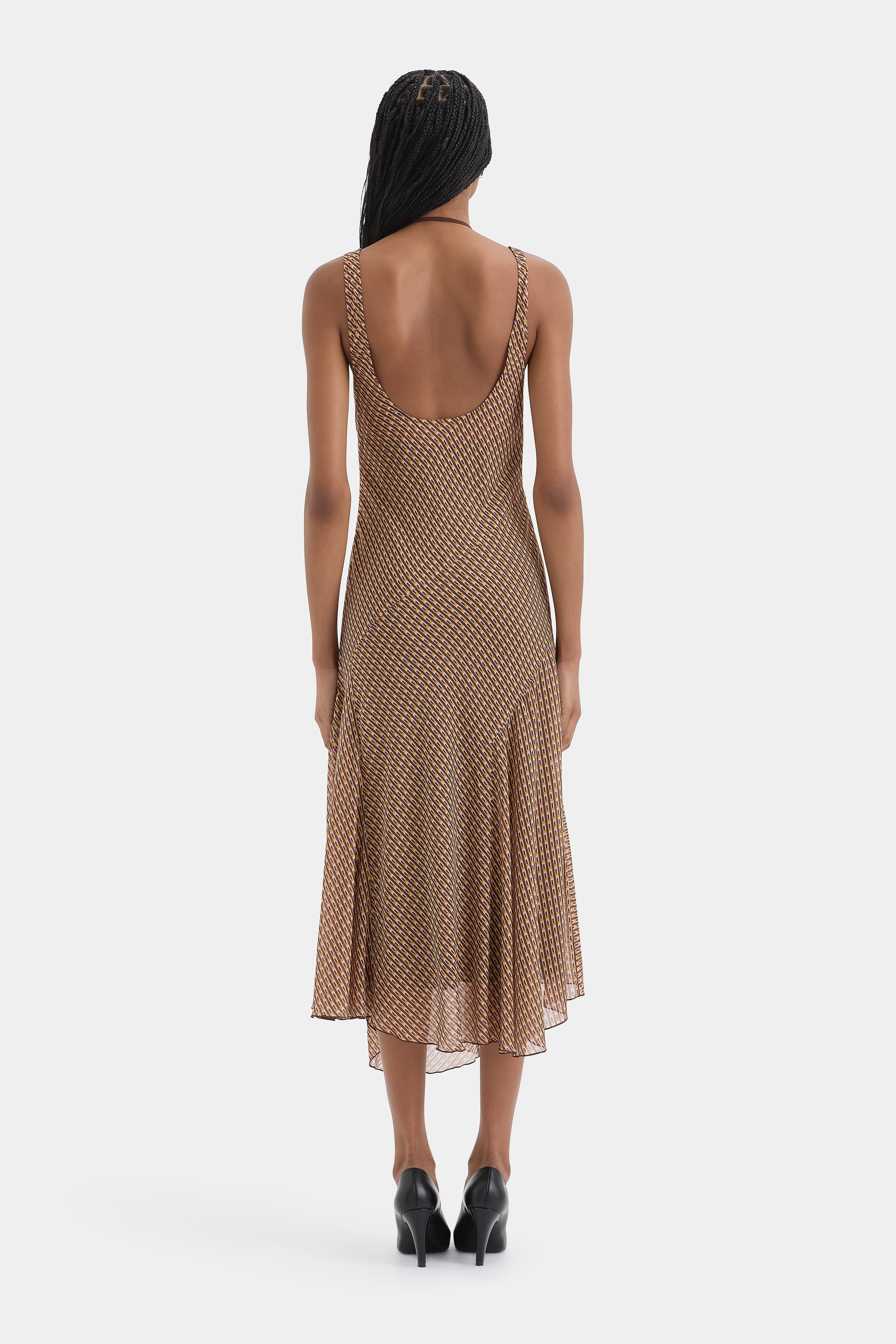 Cooper Layered Midi Dress